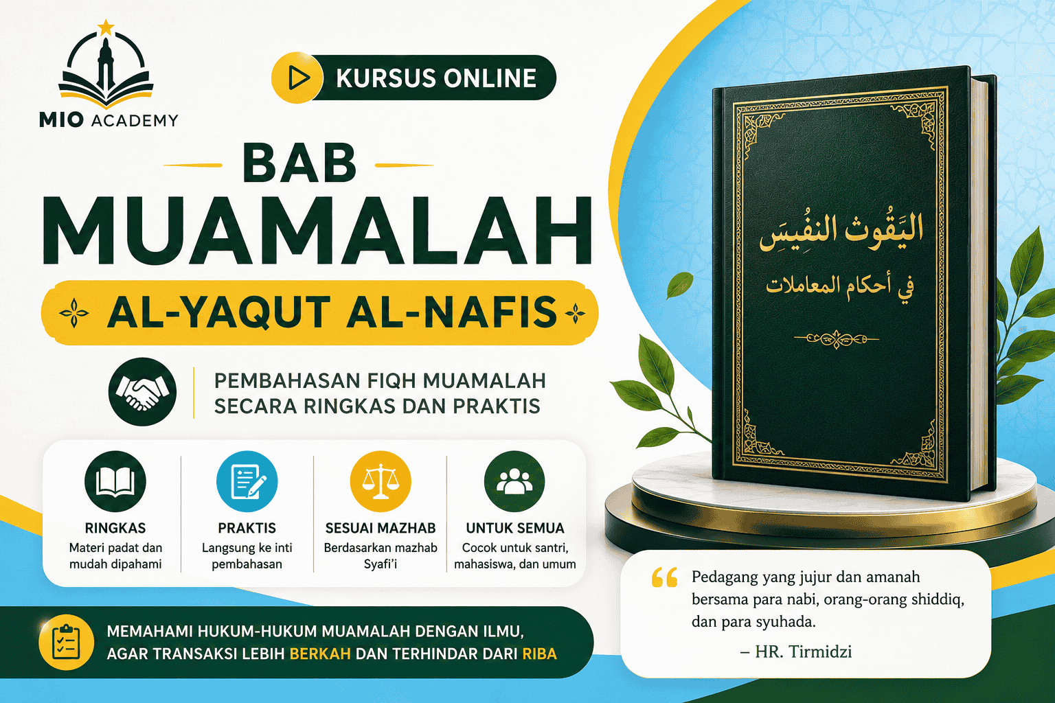 Bab Muamalah al-Yaqut al-Nafis fii Madzhab Ibni Idris