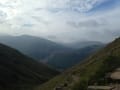 Halfway-up Ben Nevis, looking across Glen Nevis towards Cow Hill.