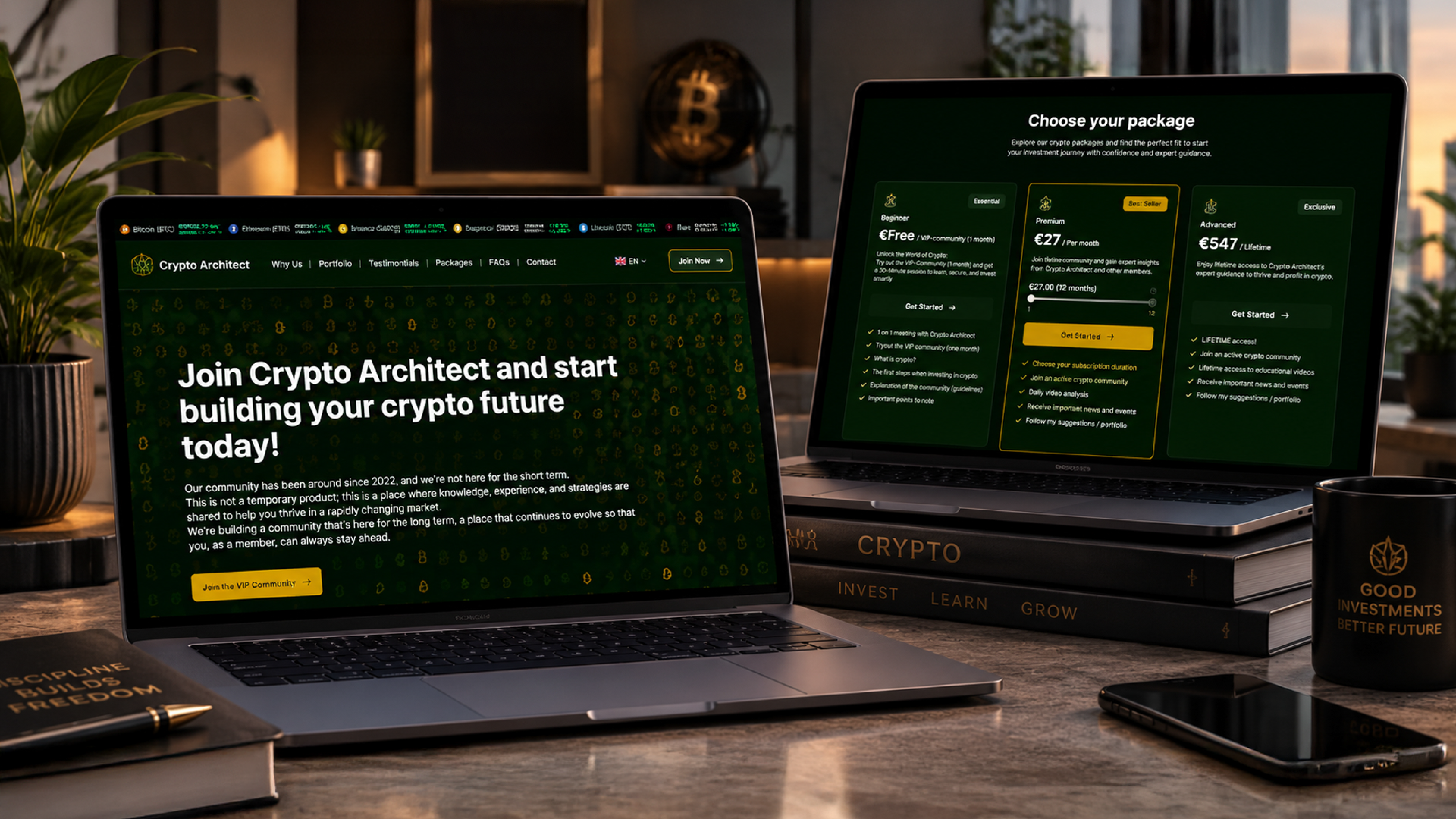 Crypto Architect - Exclusive crypto network