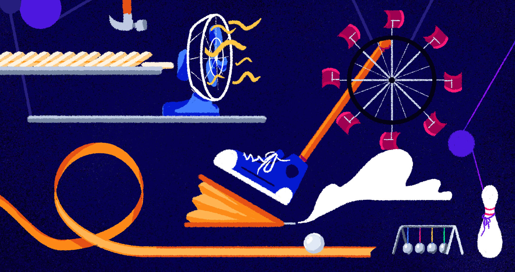 Rube Goldberg Blog Header