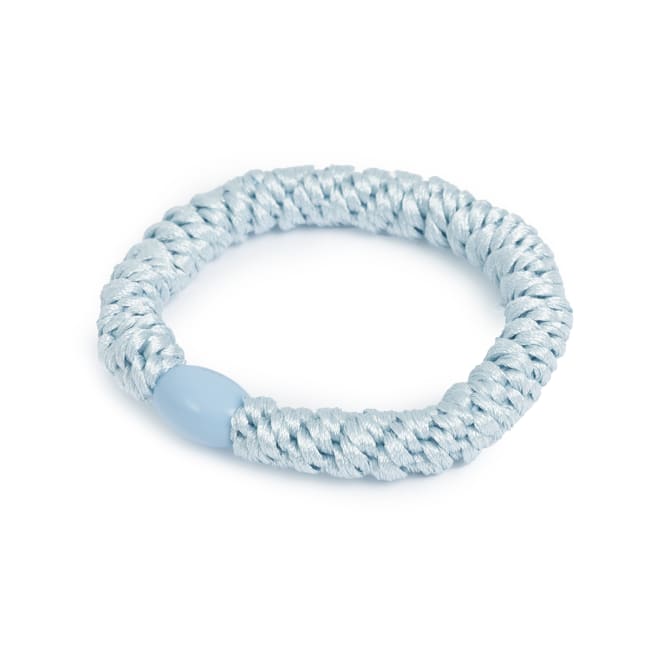 Hårstrikk lysblå m/lys blå