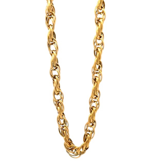 Kort kjede, braided chain, G