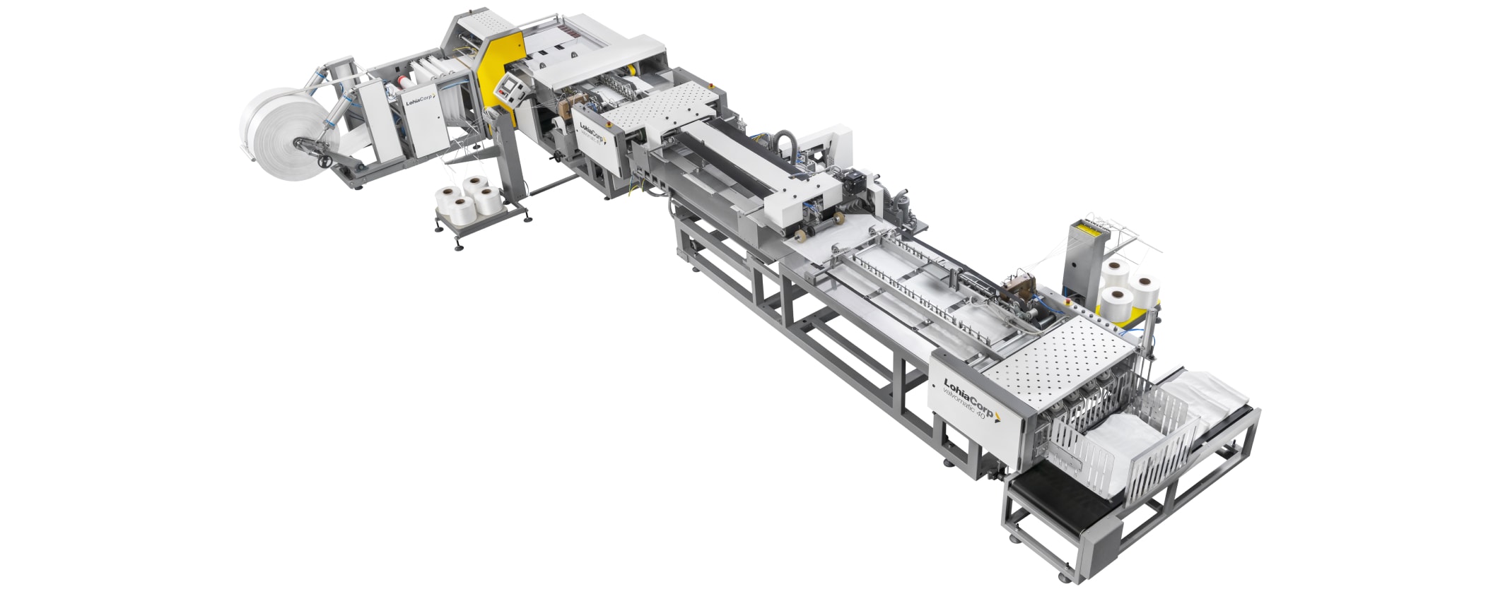 Lohia Valvomatic 40 Bag Conversion Line