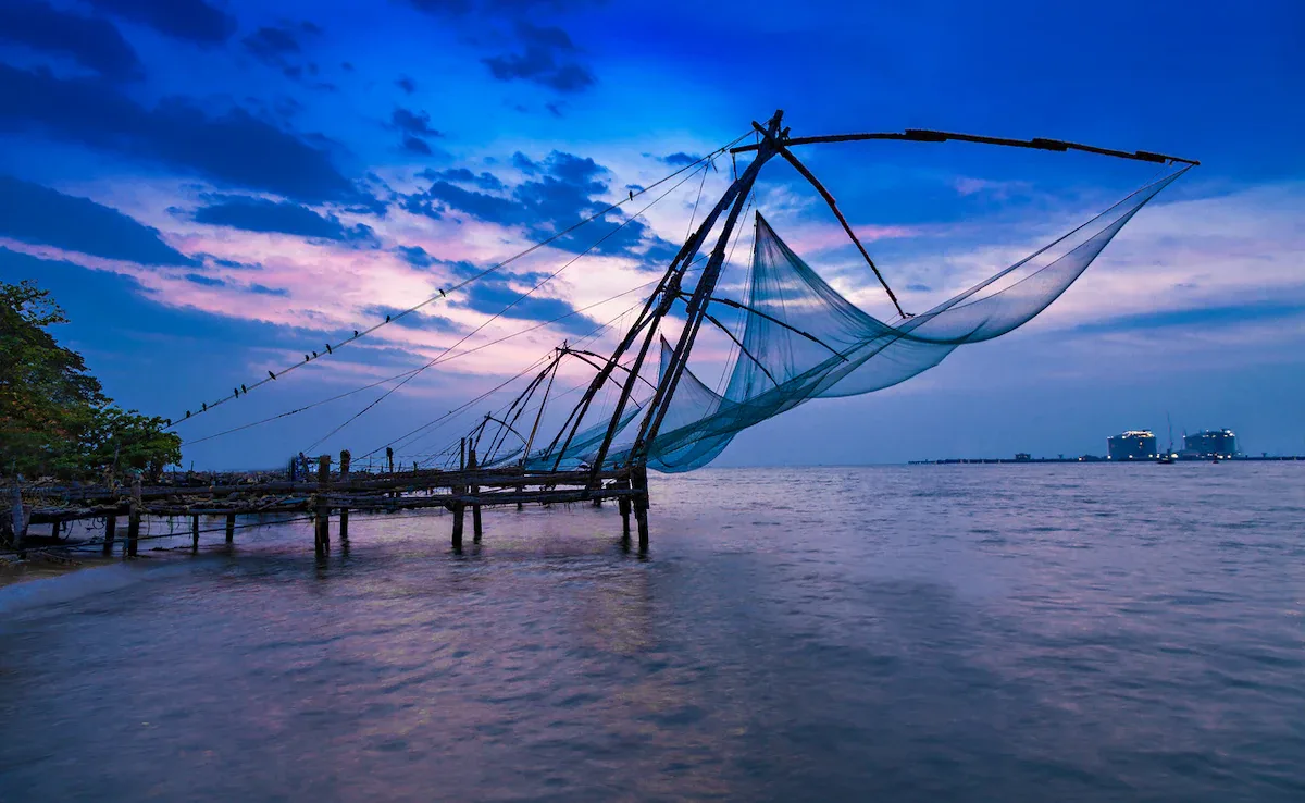 Kochi (Fort Kochi, Chinese Fishing Nets)