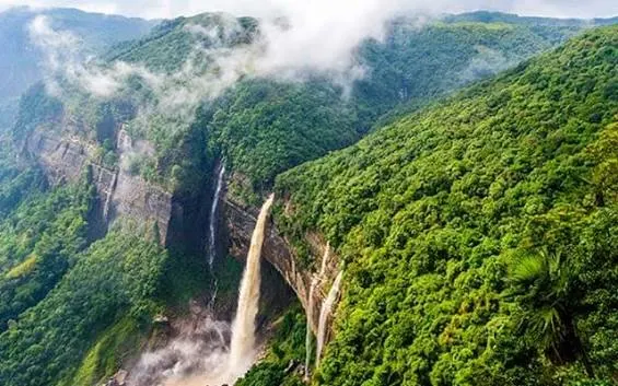 Cherrapunji ( Nohkalikai Falls)
