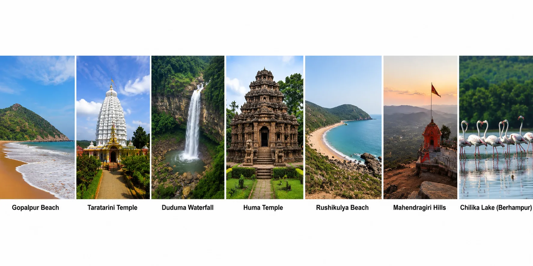 Ganjam to Puri Family Tour Package - 3 Days Spiritual & Beach Getaway