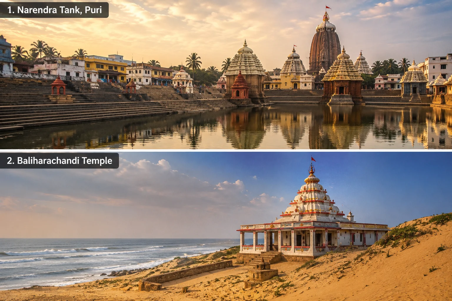 4-Day Odisha Spiritual Pilgrimage Tour: Puri Jagannath Temple, Sakhigopal & Raghurajpur Sightseeing