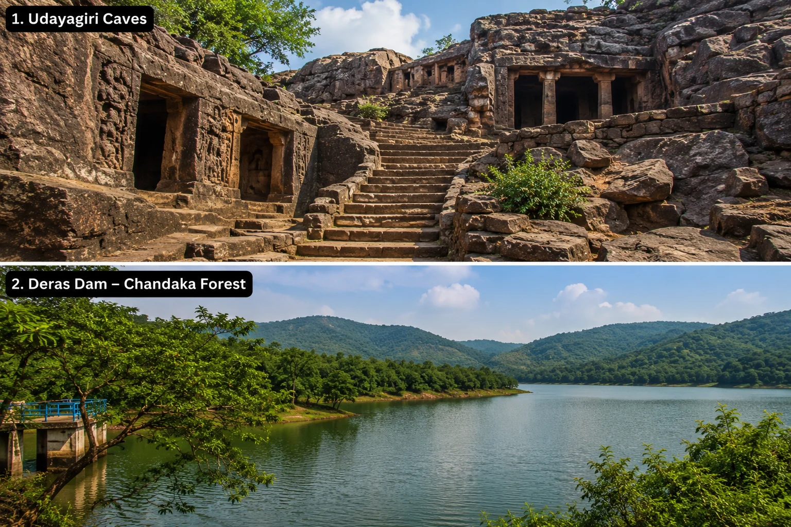 Bhubaneswar Adventure Tour: 3-Day Hill Treks, Ancient Caves & Wild Safaris