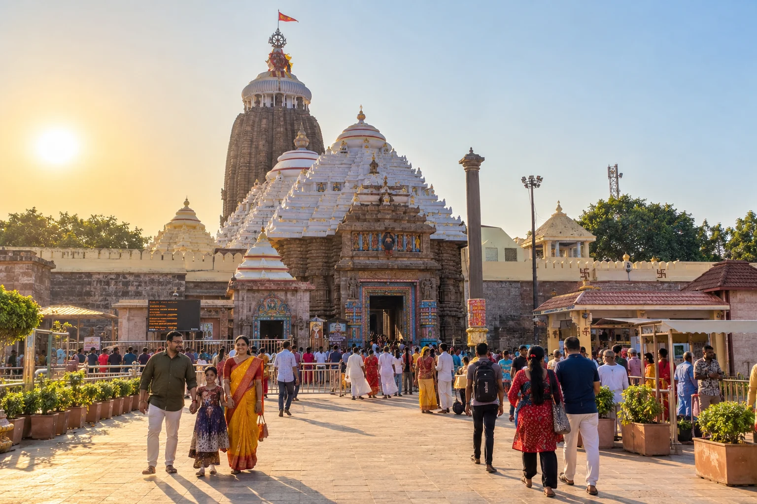 2 Days 1 Night Puri & Konark Family Sightseeing Tour with Hotel Puri Waves
