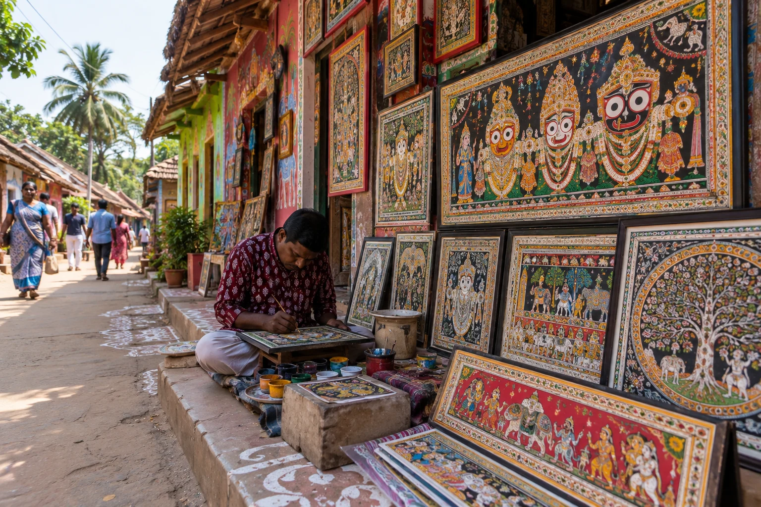 2 Days 1 Night Puri & Konark Family Sightseeing Tour with Hotel Puri Waves