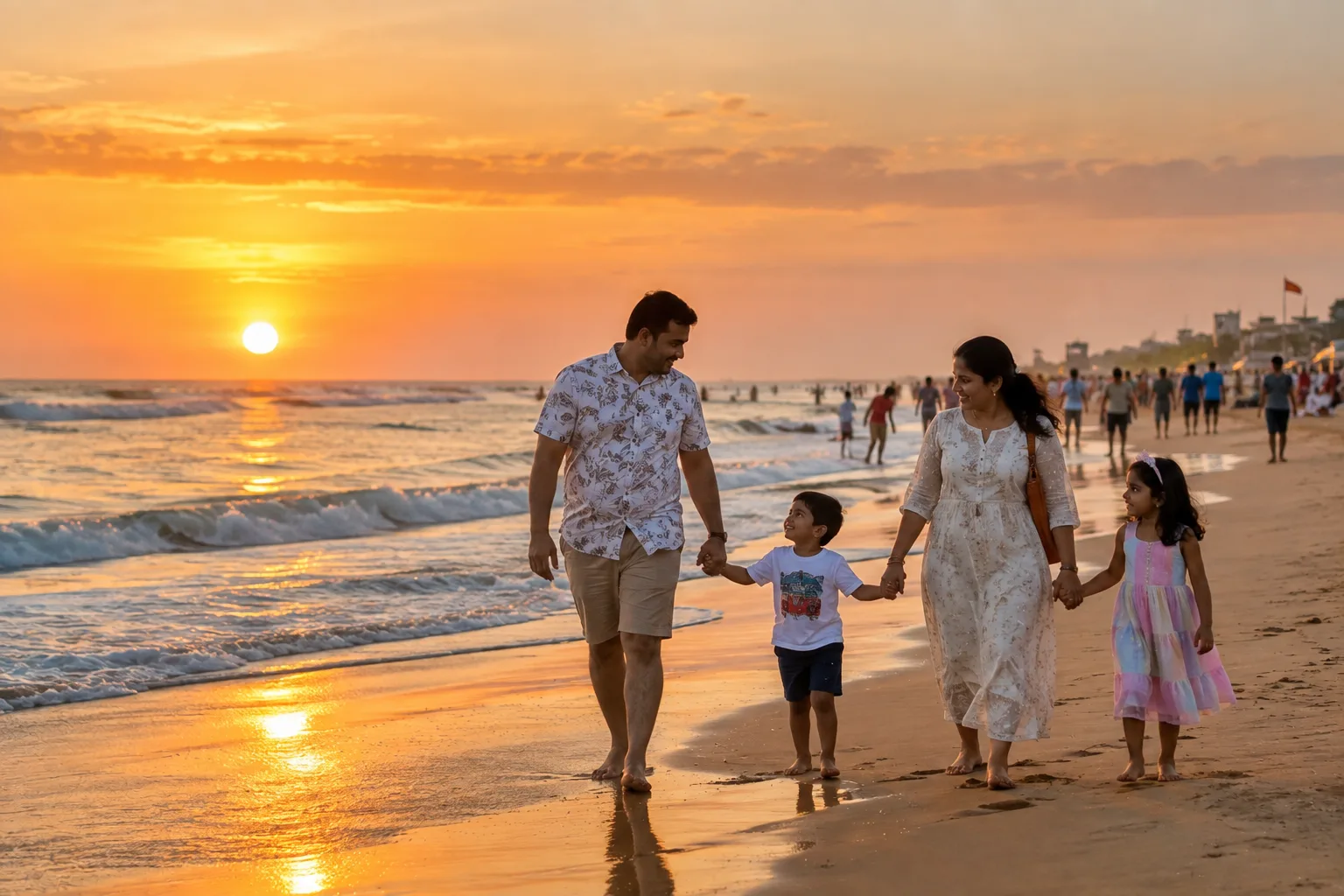 2 Days 1 Night Puri & Konark Family Sightseeing Tour with Hotel Puri Waves