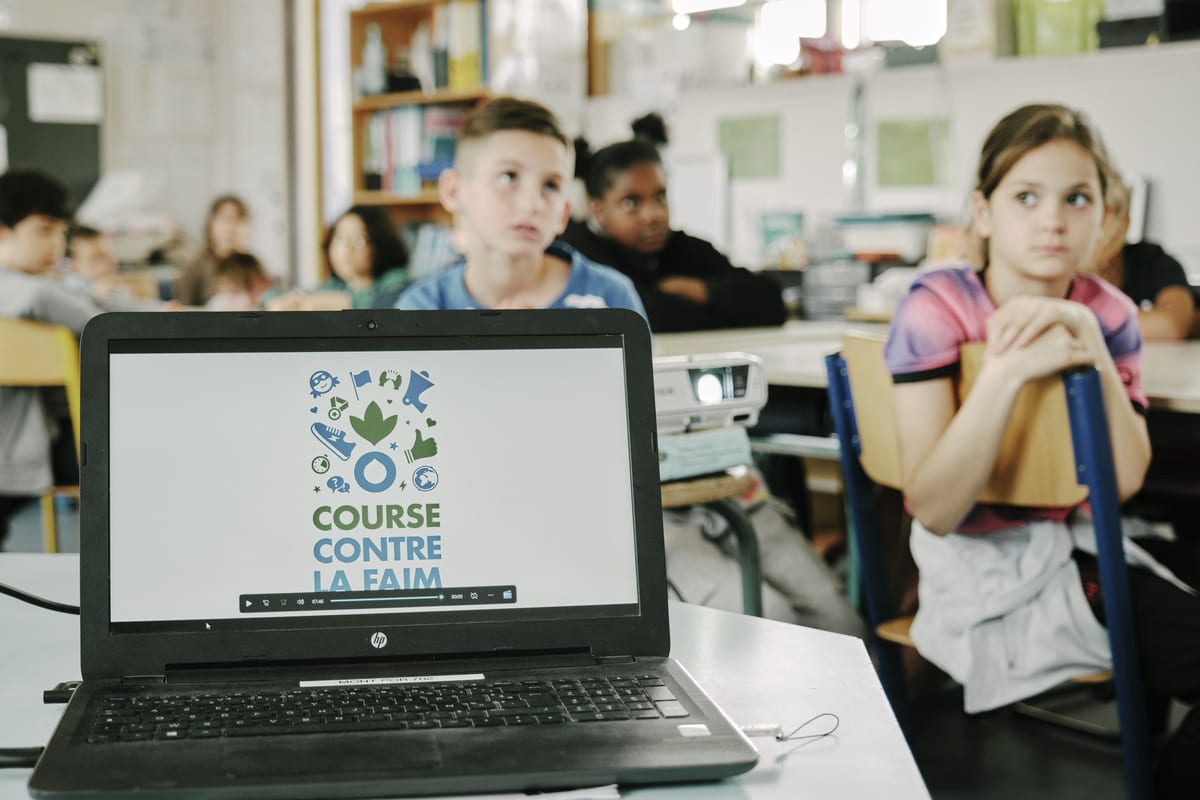 Sensibilisation Course contre la Faim, 2023