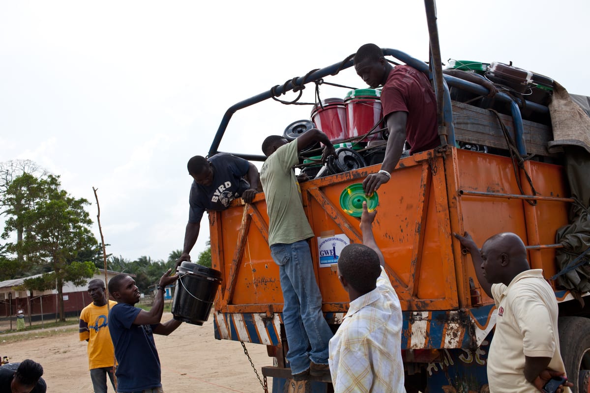 Libéria, distribution WASH, 2025