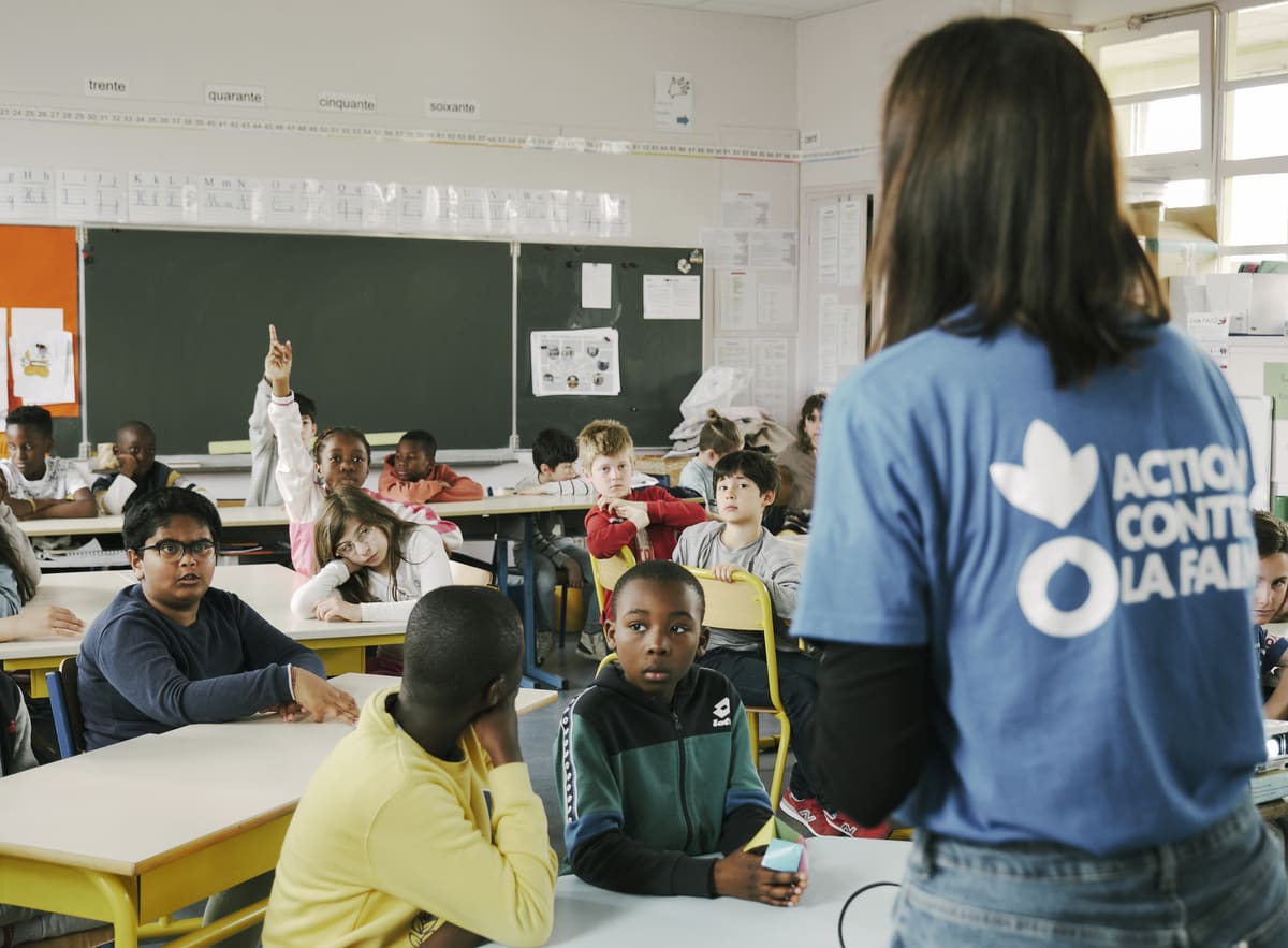 Sensibilisation Course contre la Faim, 2023