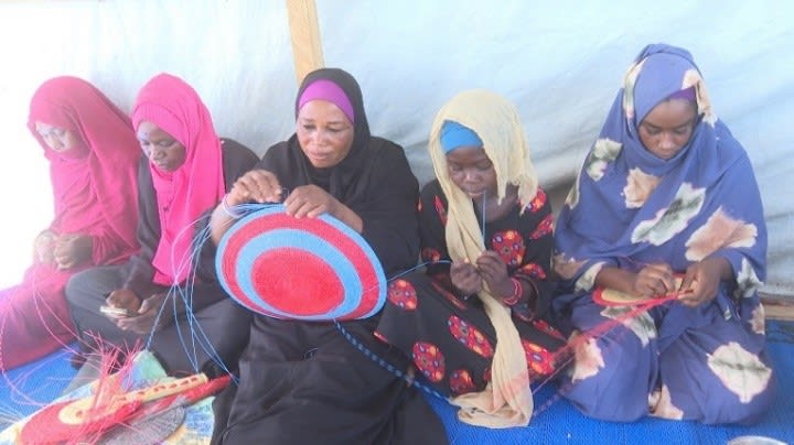 Nasra, bénéficiaire du programme SMSP réfugiée soudanaise au Tchad