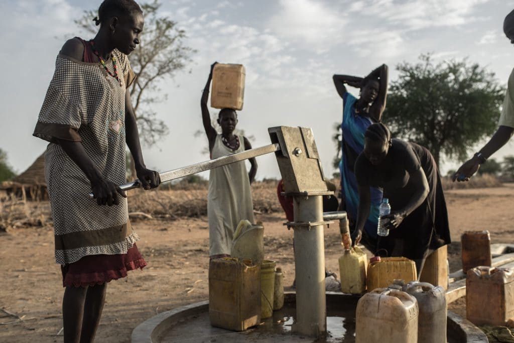 Mauvais accès à l'eau potable Sud Soudan 2016
