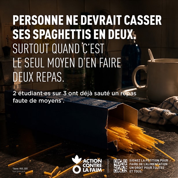 Personne ne devrait casser ses spaghettis en deux. Surtout quand c'est le seul moyen d'en faire deux repas.
