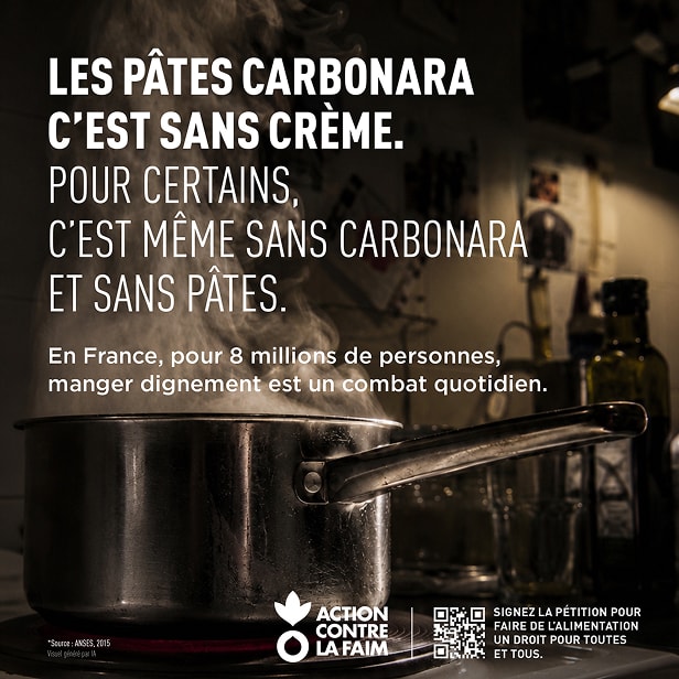 Les pâtes carbonara c'est sans crème. Pour certains c'est même sans carbonara et sans pâtes