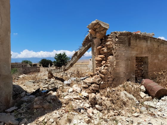 syrie tremblement ruine