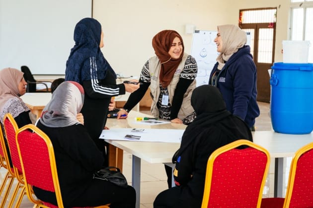Groupe de sensibilisation eau et assainissement - Jordanie