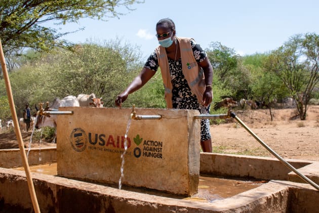 Kenya Solaire eau source puit