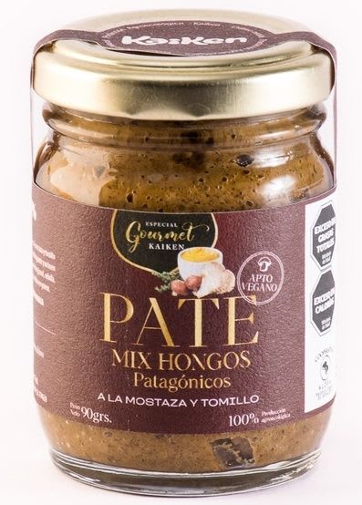 Pate Mix Hongos Patagonicos A La Mostaza Y Tomillo