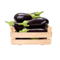 Cajon de Berenjena agroecológica