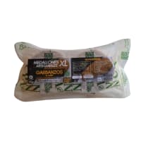 Hambur de garbanzo al curry