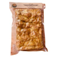Foaccia de papa, romero, parmesano y sal de limón 