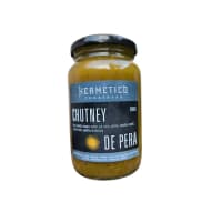 Chutney de pera y curri