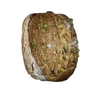 Pan de masa madre de zapallo con semillas