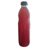 Agua de kéfir con jengibre y flor de hibiscus