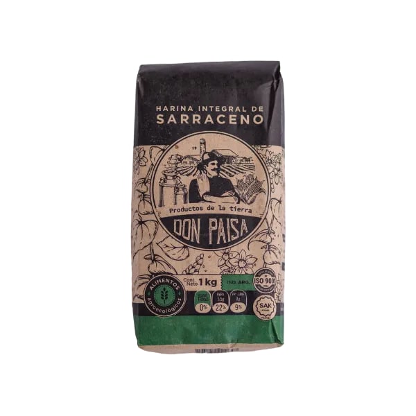 Harina integral de Sarraceno