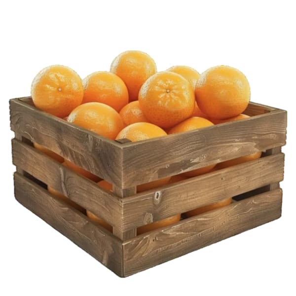Cajon de Mandarina agroecológica