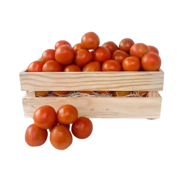 Cajon de Tomate Cherry agroecológico