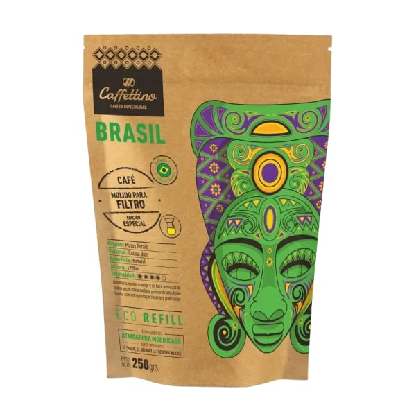 Café de Especialidad - molido tostado Brasil 