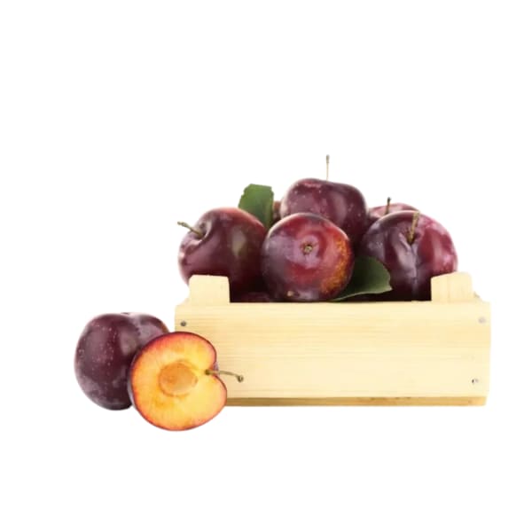 Cajon de Ciruela Roja agroecológica