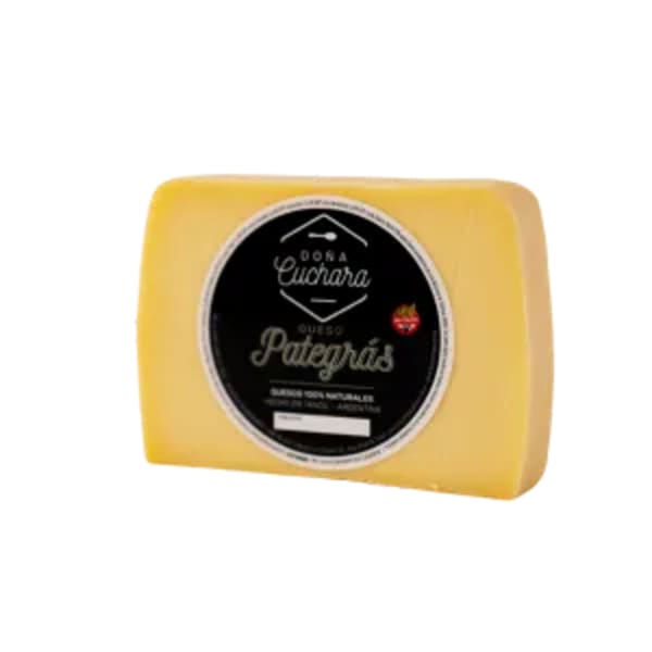 Queso pategras natural