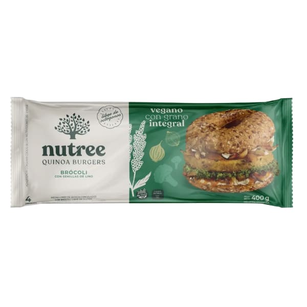 Medallones de quinoa y brócoli