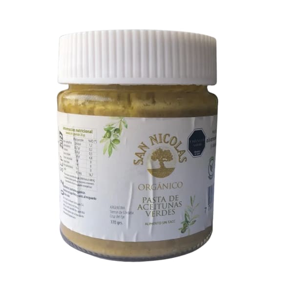 Pasta de Aceitunas Verdes
