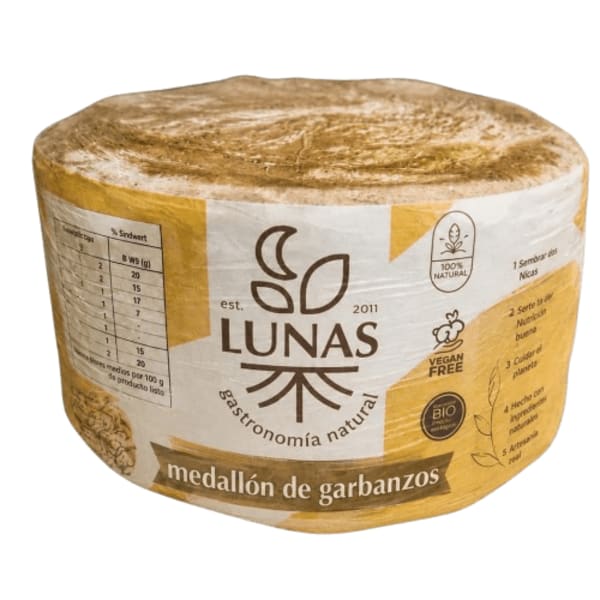 Medallones de garbanzo