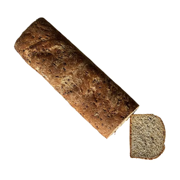 Pan de molde integral con semillas