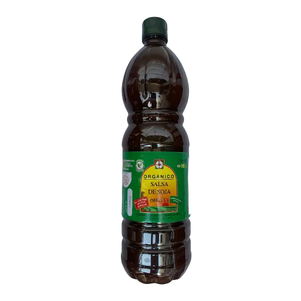 Salsa de soja orgánica