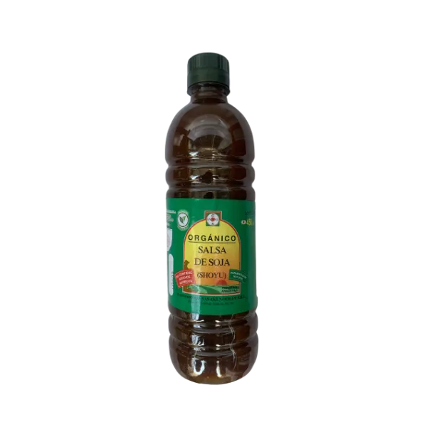 Salsa de soja orgánica
