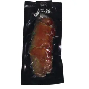 Lomo curado ahumado feta