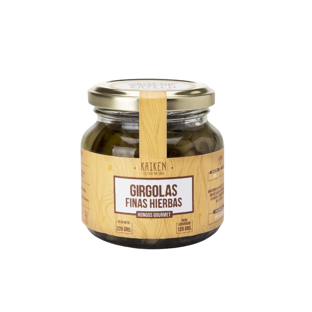 Girgolas a las finas hierbas
