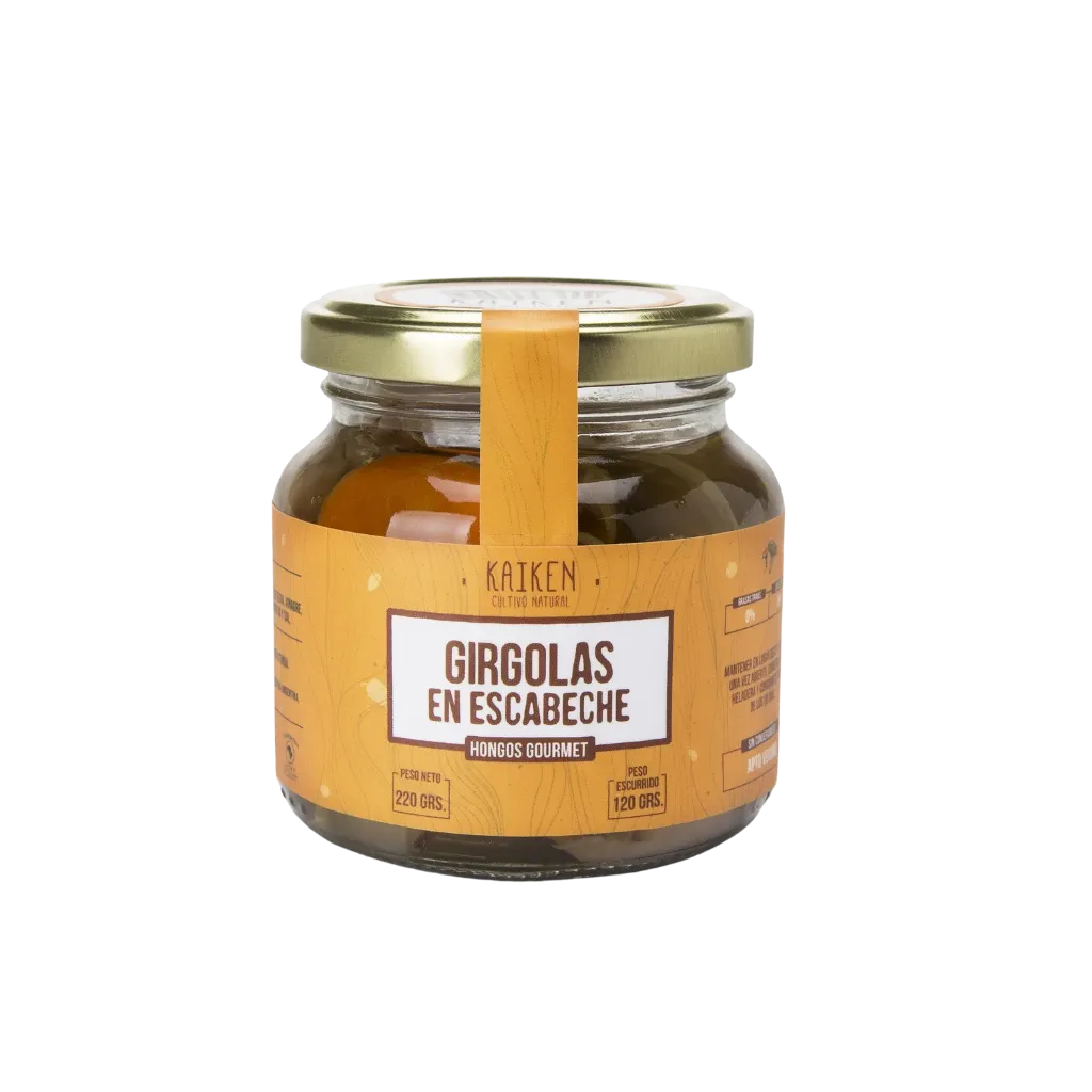 Girgolas en escabeche