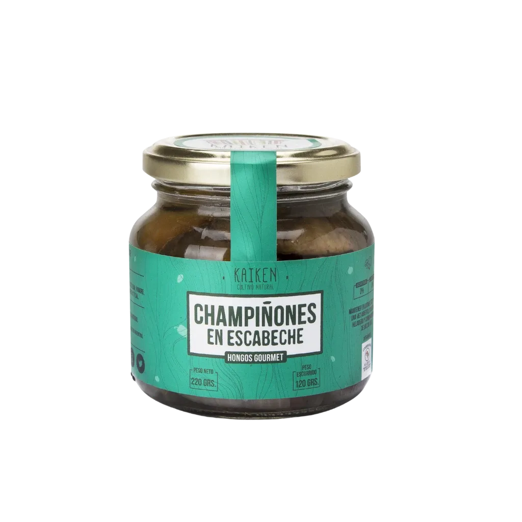 Champignones en escabeche