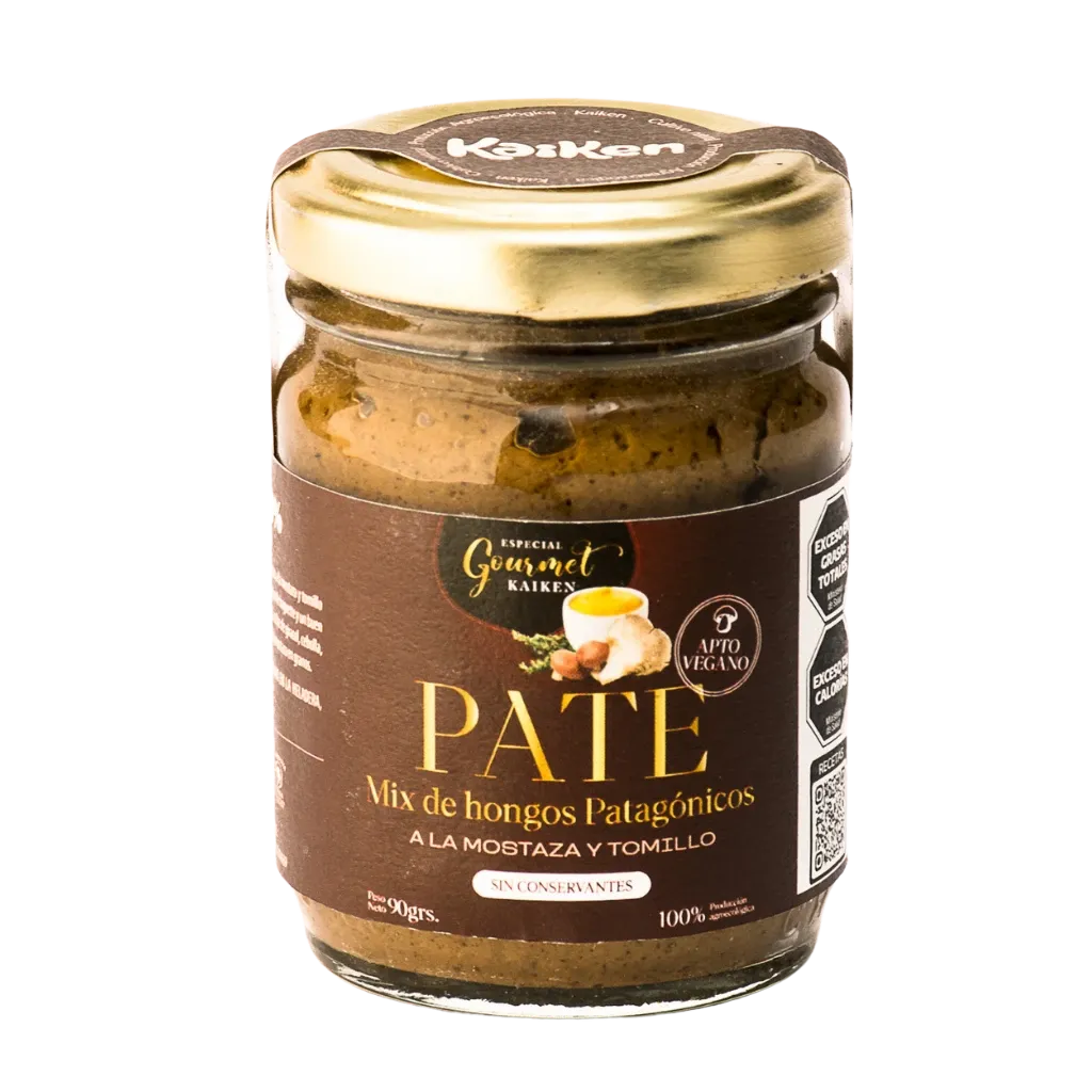 Pate mix de hongos patagonicos