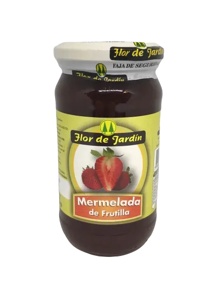 Mermelada de frutilla Flor de Jardín 